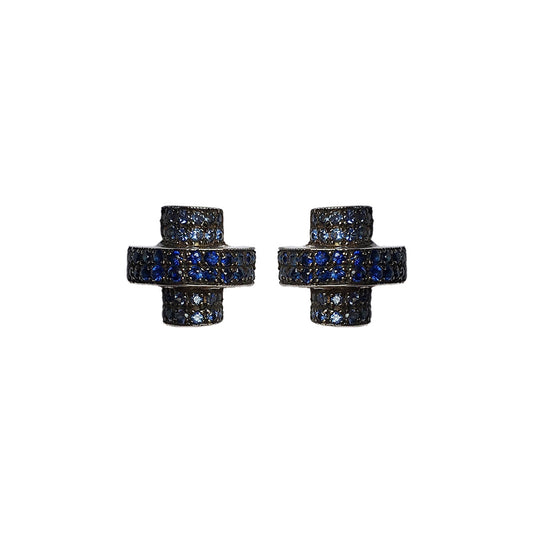 Sapphire Stud Earring