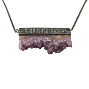 Amethyst Crystal Necklace