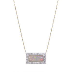 Opal Brick Necklace