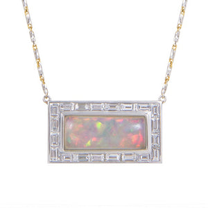 Opal Brick Necklace