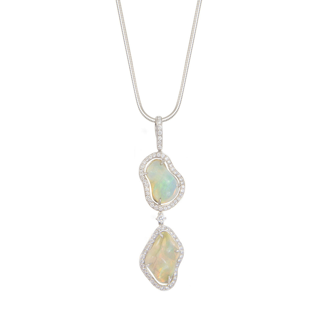 Tumbled Opal Necklace