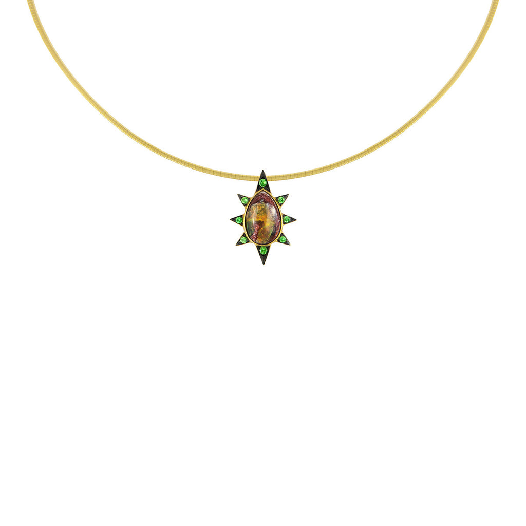 Pear Burst Necklace