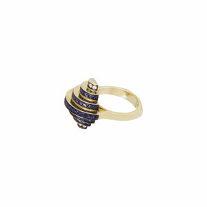 Double Pyramid Ring