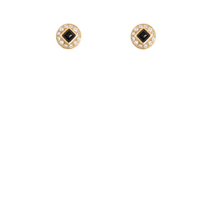 Onyx Chain Earring