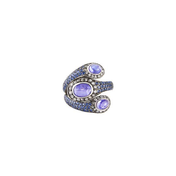 Abstract Snake Ring