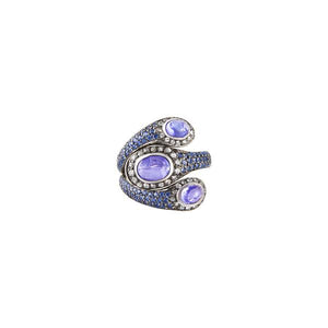 Abstract Snake Ring