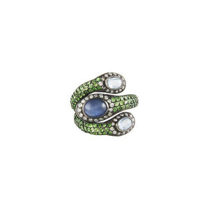 Abstract Snake Ring